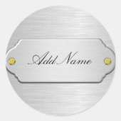Classy Monogram Stickers (Voorkant)