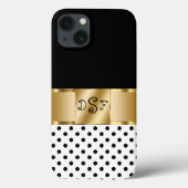 Classy Monogram Style Case-Mate iPhone Case (Achterkant)