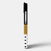 Classy Monogram Style Case-Mate iPhone Case (Achterkant / Links)