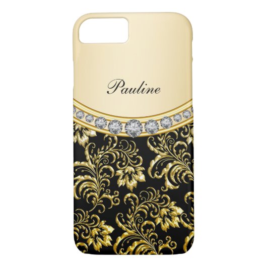 Classy Monogram Style Case-Mate iPhone Case (Achterkant)