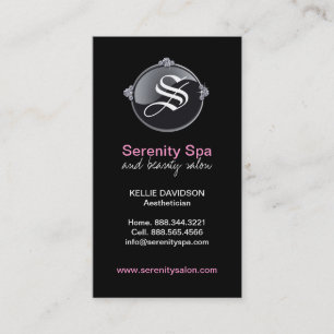 Classy Monogram - Visitekaartje Spa en Salon