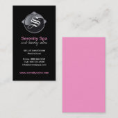 Classy Monogram - Visitekaartje Spa en Salon (Voorkant / Achterkant)