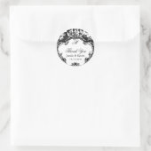 Classy Monogrammed Cherub Sticker (Tas)