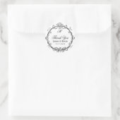 Classy Monogrammed Stickers (Tas)