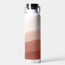 Classy Monogrammed Waterverf Koperroest Ombre Waterfles