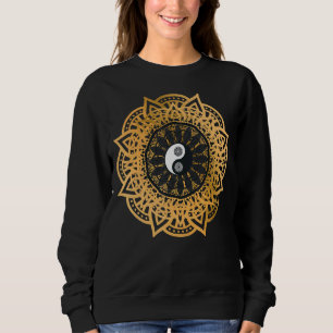 Classy Mood Lotus Flower Mandala Yoga Meditation G Trui