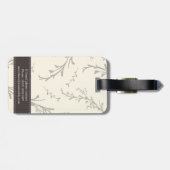 Classy Mr. en Mrs. Personalized Bagagelabel (Achterkant horizontaal)