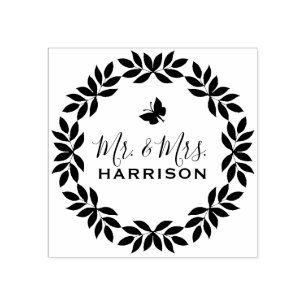 Classy Mr. & Mrs. Rubberstempel