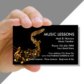 Classy Music Lessons Visitekaartje