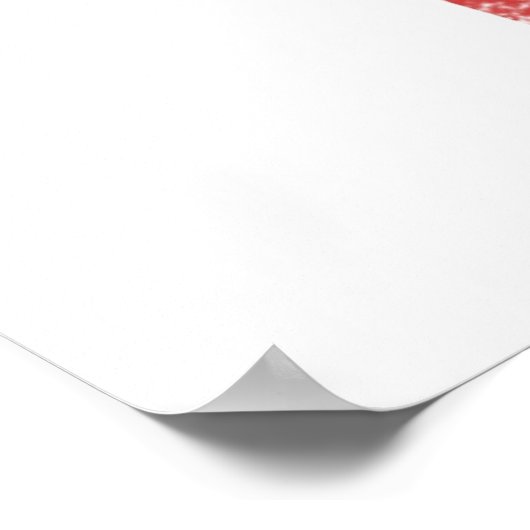 Classy Mustache Poster (Hoek)