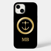Classy Nautical Monogram Boat Anchor