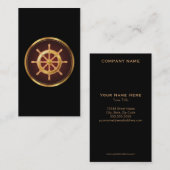 Classy Nautical Visitekaartje (Voorkant / Achterkant)
