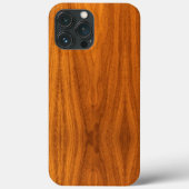 Classy nautische teak hout textuur Case-Mate iPhone case (Achterkant)