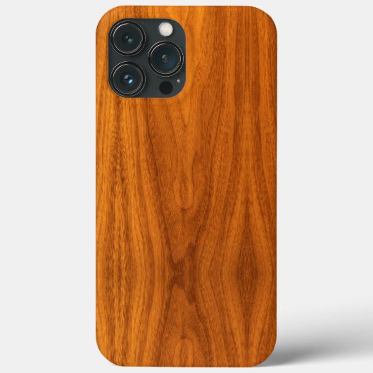 Classy nautische teak hout textuur Case-Mate iPhone case (Achterkant)