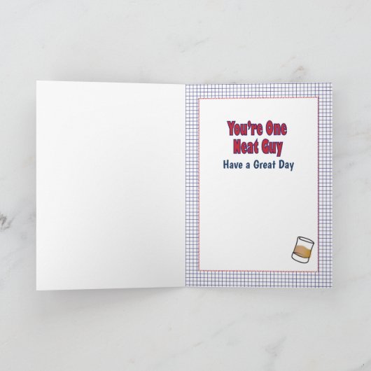 Classy Neat Special Birthday Kaart voor mannen (Binnen)