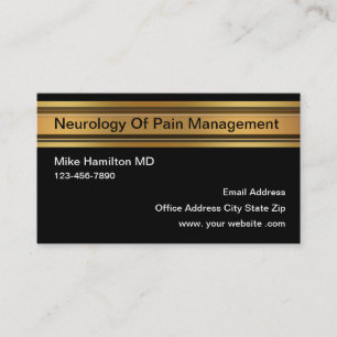 Classy Neurology of Pain Management Visitekaartje