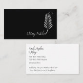 Classy notaris openbare trendy Visitekaartjes (Voorkant / Achterkant)