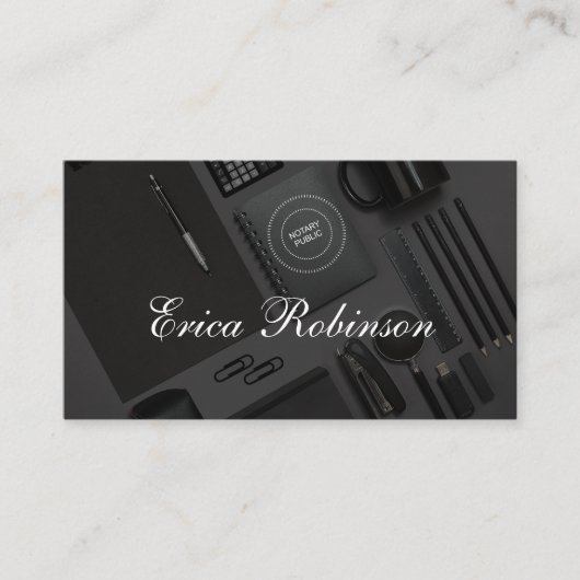 Classy notaris openbare unieke Visitekaartjes (Voorkant)