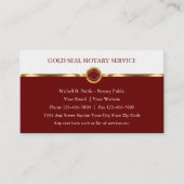 Classy notaris openbare upscale Visitekaartjes (Voorkant)