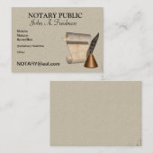 CLASSY NOTARY PUBLIC Visitekaartje (Voorkant / Achterkant)