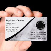 Classy Notional Public Business Card-sjabloon Visitekaartje