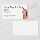 Classy Notional Public Modern  Visitekaartje (Voorkant / Achterkant)