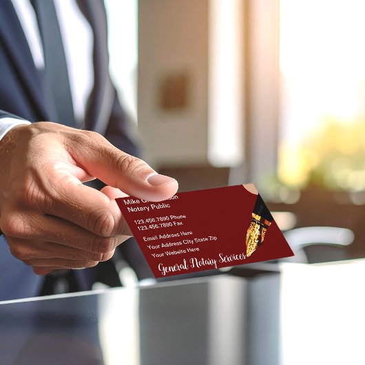 Classy Notional Public Services Visitekaartje
