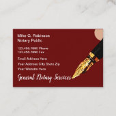 Classy Notional Public Services Visitekaartje (Voorkant)