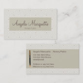 Classy Notional Public Unique Design Visitekaartje (Voorkant / Achterkant)