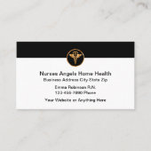 Classy Nursing Home Health Visitekaartjes (Voorkant)