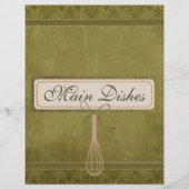 Classy Olive Green Dividers (Voorkant)