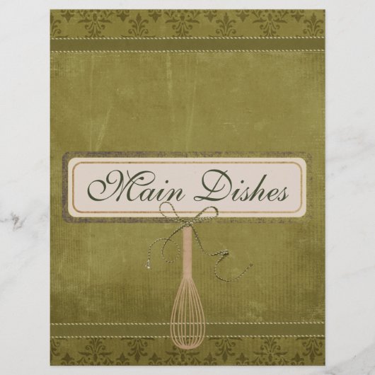Classy Olive Green Dividers (Voorkant)