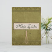 Classy Olive Green Dividers (Staand voorkant)