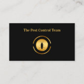 Classy ongediertebestrijding en uitroeiingsservice visitekaartje (Voorkant)
