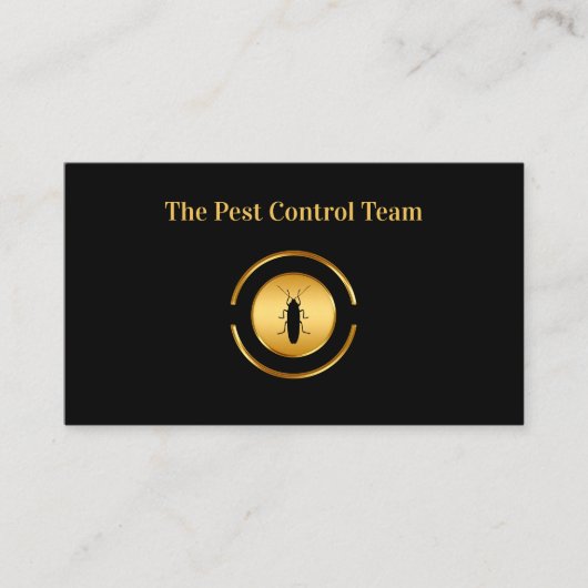 Classy ongediertebestrijding en uitroeiingsservice visitekaartje (Voorkant)