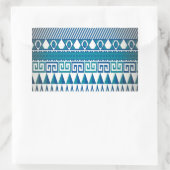 Classy ontwerp Aztec kunst Rechthoekige Sticker (Tas)