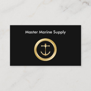 Classy-ontwerp voor de Nautical Supply Service Visitekaartje