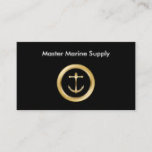 Classy-ontwerp voor de Nautical Supply Service Visitekaartje (Voorkant)