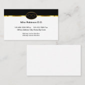 Classy oogarts Visitekaartjes voor oogartsen (Voorkant / Achterkant)