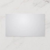 Classy Open Book Librarian Visitekaartje (Achterkant)