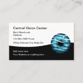 Classy Optician Ophthalmologist Appointment Cards Visitekaartje (Voorkant)