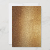 Classy Oudejaarsfeest 20XX Gouden Vuurwerk Kaart (Achterkant)