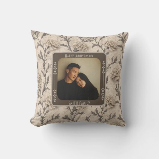 Classy Ouders Trouwen Jubileum Sierkussen (Voorkant)