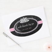 Classy Oval Spa Envelope Seal Ovale Sticker (Envelop)