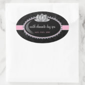 Classy Oval Spa Envelope Seal Ovale Sticker (Tas)