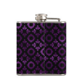 Classy Paars, Black en Gold Heupfles (Achterkant)