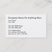 Classy Painter-Visitekaartjes Visitekaartje (Achterkant)