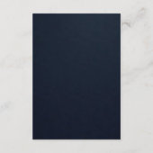 Classy  Paisley Ivory Gold Wedding Reception Informatiekaartje (Achterkant)