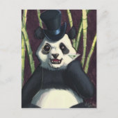 Classy Panda Briefkaart (Voorkant)