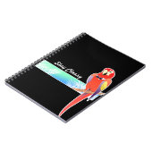 Classy Parrot Notitieboek (Linkerzijde)
